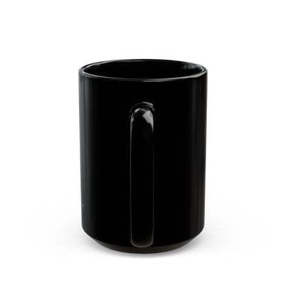 "Joy" - II - Mantra-Inspired Black Mug (11oz, 15oz)